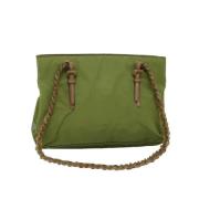 Pre-owned Nylon prada-bags Prada Vintage , Green , Dames