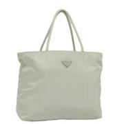 Pre-owned Nylon prada-bags Prada Vintage , Gray , Dames