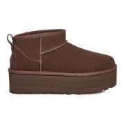 Bruine Laarzen UGG , Brown , Dames