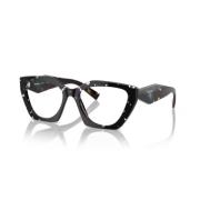 Stijlvolle Vista Zonnebril Prada , Black , Unisex