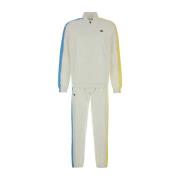 Stijlvol wit polyester trainingspak Lacoste , White , Heren