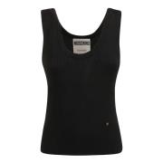 Zwarte Top voor Vrouwen Moschino , Black , Dames