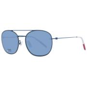 Blauwe Unisex Pilotenzonnebril Tommy Hilfiger , Blue , Unisex