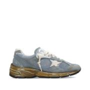 Vader Hardloopschoenen Blauw Bruin Wit Golden Goose , Blue , Dames