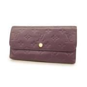 Pre-owned Fabric wallets Louis Vuitton Vintage , Brown , Dames