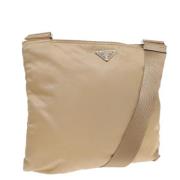 Pre-owned Nylon prada-bags Prada Vintage , Beige , Dames