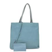 Pre-owned Leather prada-bags Prada Vintage , Blue , Dames