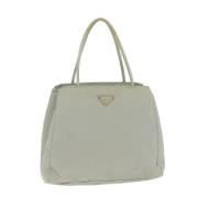 Pre-owned Nylon prada-bags Prada Vintage , Gray , Dames