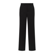 Sable' Crepe Broek Maliparmi , Black , Dames