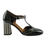 Zwart en wit Mary Jane schoenen Chie Mihara , Black , Dames