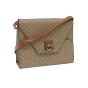 Pre-owned Canvas celine-bags Celine Vintage , Brown , Dames