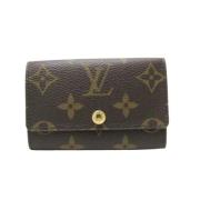 Pre-owned Fabric key-holders Louis Vuitton Vintage , Brown , Dames