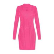 Jurk met logo Misbhv , Pink , Dames