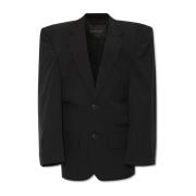 Wollen blazer Balenciaga , Black , Dames