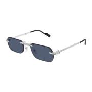 Ct0499S 002 Sunglasses Cartier , Gray , Heren