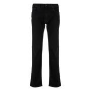 J45 Jeans, Katoen Elastaan Fit Zakken Emporio Armani , Black , Heren