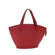 Pre-owned Leather louis-vuitton-bags Louis Vuitton Vintage , Red , Dam...