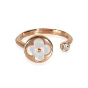 Pre-owned Rose Gold rings Louis Vuitton Vintage , Yellow , Dames