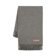 Wollen Winter Sjaal - Grijs Acne Studios , Gray , Unisex