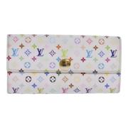 Pre-owned Canvas wallets Louis Vuitton Vintage , Multicolor , Dames