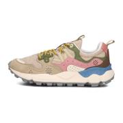 Beige Lage Sneakers Yamano 3 Flower Mountain , Multicolor , Dames