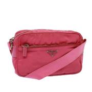 Pre-owned Nylon prada-bags Prada Vintage , Pink , Dames