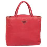 Pre-owned Fabric prada-bags Prada Vintage , Red , Dames