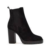 Zwarte Enkellaarsjes voor Dames Aw22 Hogan , Black , Dames