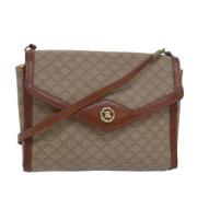 Pre-owned Canvas celine-bags Celine Vintage , Brown , Dames