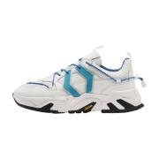 Marine Blauwe Sneakers Mikakus Barcelona , White , Heren