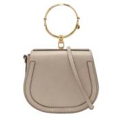 Pre-owned Leather handbags Chloé Pre-owned , Beige , Dames