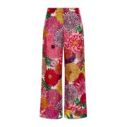 Velvet Prints Broek Maliparmi , Multicolor , Dames