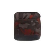 Camouflage Schoudertas met Logo Armani , Multicolor , Heren