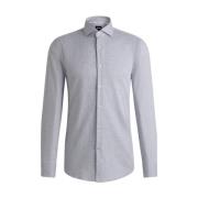 Stijlvolle Shirt voor Mannen Boss , Blue , Heren