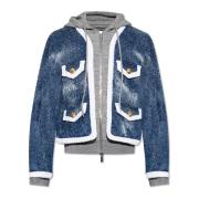 Hoodie Dsquared2 , Blue , Heren