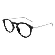 Mode Bril Zwarte Frame Gucci , Black , Heren