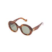 Lw40146I 53N Sunglasses Loewe , Brown , Dames