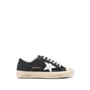 Zwarte Ster Witte Sneakers Golden Goose , Black , Dames