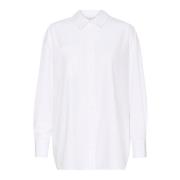 OpticalWhite C Overhemdblouse Kaffe , White , Dames