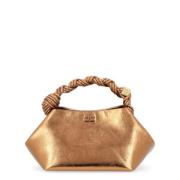 Metallic Bou Tas Klein Ganni , Brown , Dames