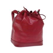 Pre-owned Leather louis-vuitton-bags Louis Vuitton Vintage , Red , Dam...