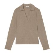 Gewone jerseyblouse Marc O'Polo , Brown , Dames