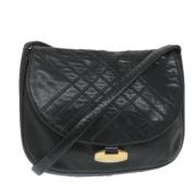 Pre-owned Leather shoulder-bags Bally Pre-owned , Black , Dames