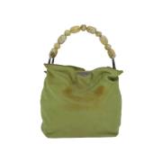 Pre-owned Nylon handbags Dior Vintage , Green , Dames