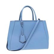 Pre-owned Leather fendi-bags Fendi Vintage , Blue , Dames