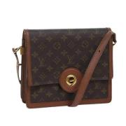 Pre-owned Canvas shoulder-bags Louis Vuitton Vintage , Brown , Dames