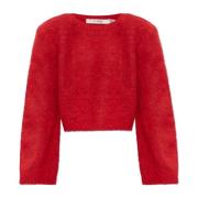 Sweater Safigz Gestuz , Red , Dames