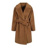 Bruine Capes voor Vrouwen Aw24 Max Mara Weekend , Brown , Dames