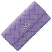 Pre-owned Leather wallets Dolce & Gabbana Pre-owned , Purple , Dames