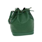 Pre-owned Leather louis-vuitton-bags Louis Vuitton Vintage , Green , D...